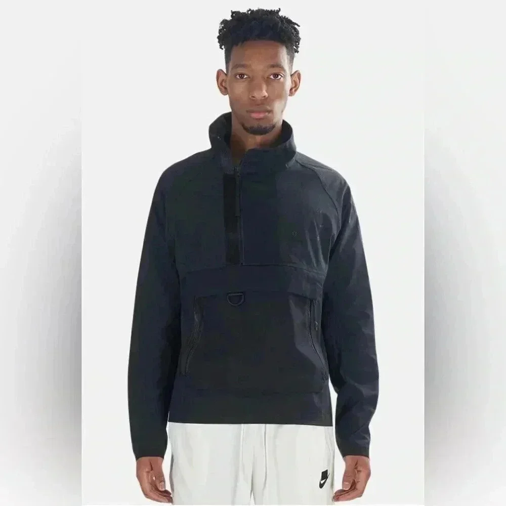 Nike Sportswear Tech Pack CK0710-010 Woven Jacket 1/2 Zip M